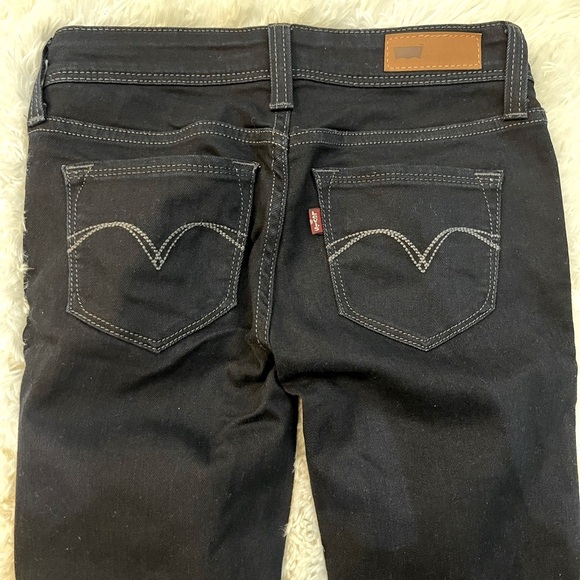 Levi’s Jeans Demi Curve Low Rise Bootcut Skinny - SZ 00 / 24 - Picture 5 of 12